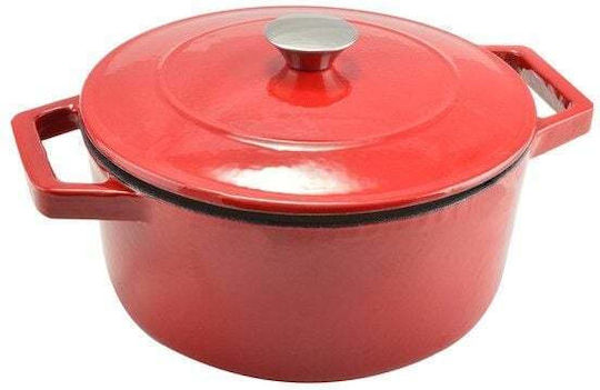 Perfect Home Oală Adâncă din Fontă 4 l / 24 cm