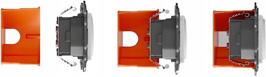Kontakt-Simon Simon Recessed Intermediate Switch Mechanism