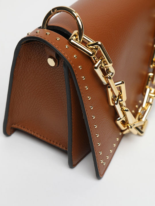 Leather Women's Flap Bag Black