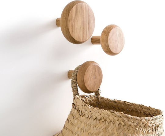 La Redoute Interieurs Braune Wandgarderobe aus Holz