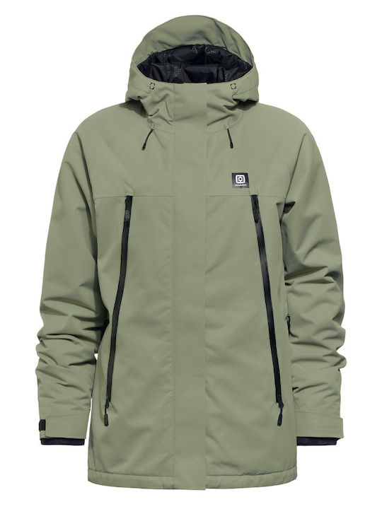Horsefeathers OW235D Γυναικείο Μπουφάν για Σκι & Snowboard Πράσινο