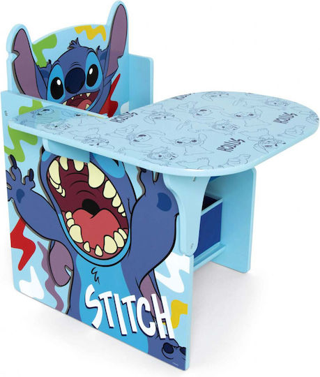 Детско бюро Stitch синьо