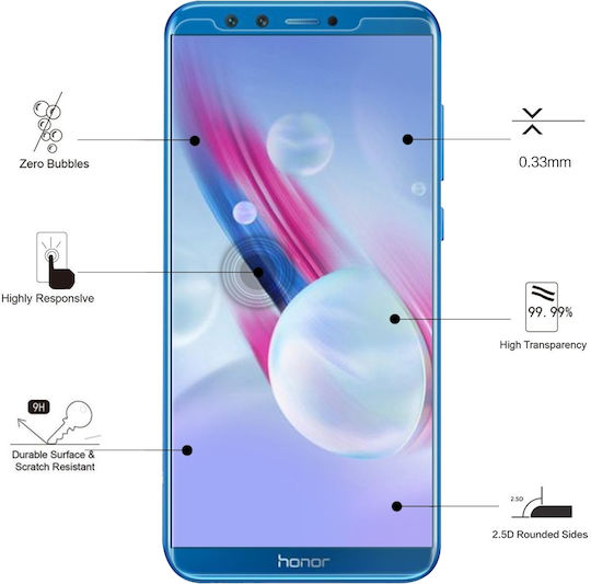 Eiger 2.5D Закалено стъкло (Honor 9 Lite) EGSP00374