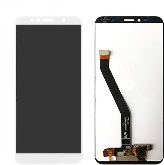 Οθόνη με Μηχανισμό Αφής για Honor 7A (Λευκό)