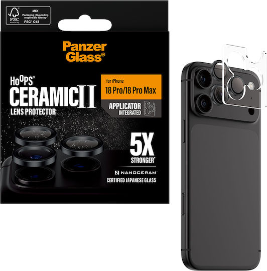 PanzerGlass Hoop Keramik Kameralinse Schutz Für Apple iPhone 18 Pro Pro Max
