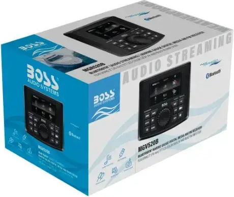 Boss Marine Ράδιο Multimedia Player 4x60w Mε 3" Tft Lcd Οθόνη