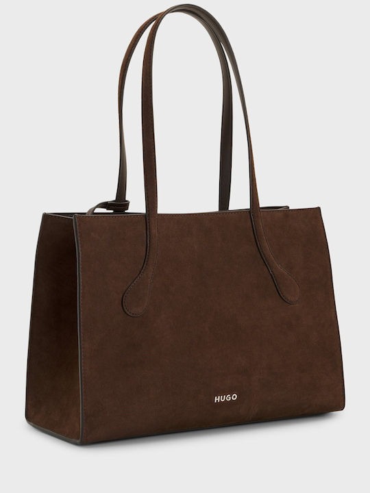 Cymbeline Leather Women's Tote Bag Brown