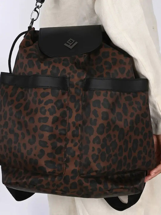 Eos Aeris Women's Leopard Flap Bag