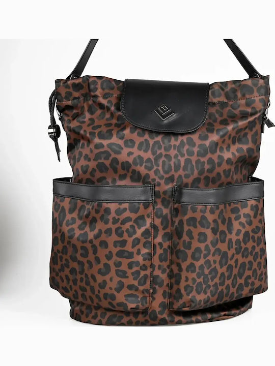 Eos Aeris Women's Leopard Flap Bag