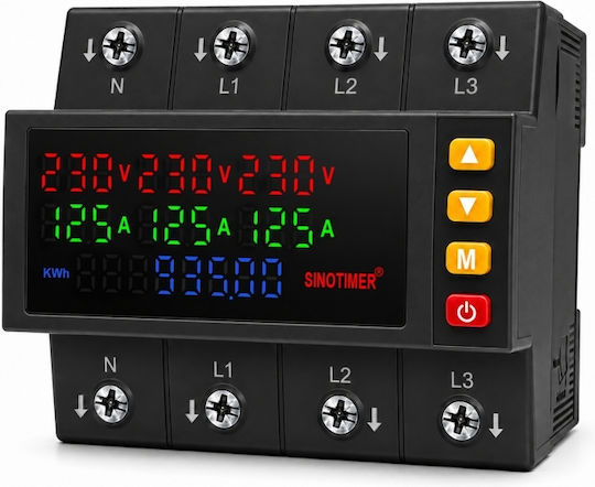 Sinotimer STVP935A-K-125A 125A DIN Rail Switch