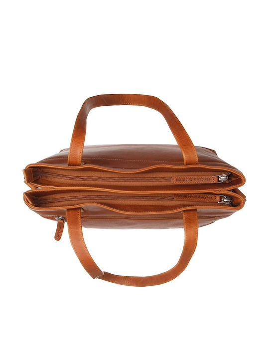 Nola Leather Women's Tote Bag Tabac Brown