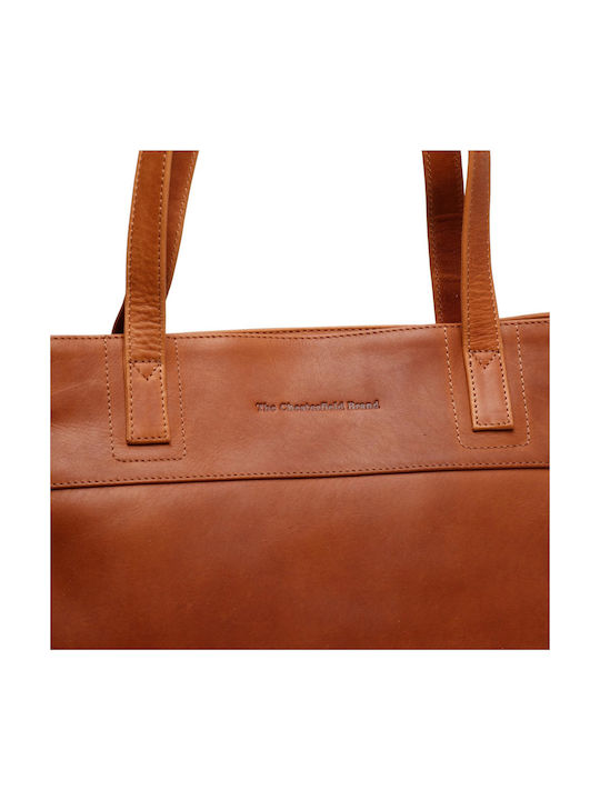 Nola Leather Women's Tote Bag Tabac Brown