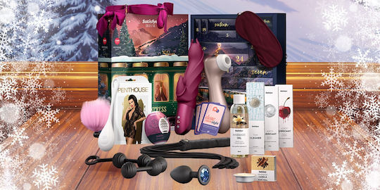 Satisfyer Луксозен комплект 2026 Адвент календар Секси подарък