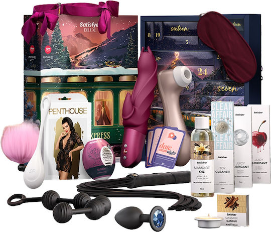 Satisfyer Луксозен комплект 2026 Адвент календар Секси подарък