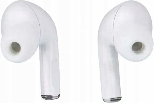 TWS84 In-Ear Bluetooth Безжични Слушалки с Калъф за Зареждане, Бели