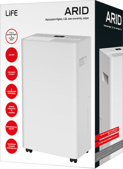Arid Luftentfeuchter mit Kompressor und Ionisator 12 l