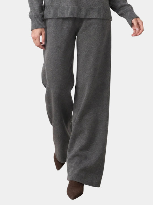 Bill Cost Women's Trousers with Elastic Waist Gray 20-131412-0-Charcoal