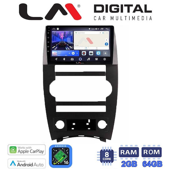 Ηχοσύστημα Αυτοκινήτου για Jeep Commander 2007 2009 (Bluetooth/USB/WiFi/GPS/Apple-Carplay/Android-Auto)