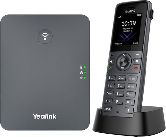 Yealink W73P Cordless IP Phone with 10 Lines Black