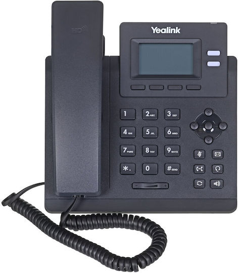 Yealink SIP-T31 Cu fir Telefon IP 2 linii Negru