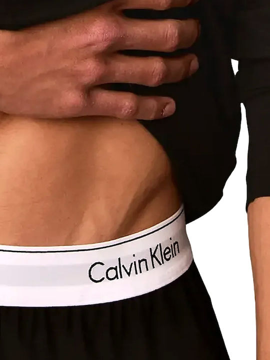 Calvin Klein Зимна Мъжка Пижама Черна