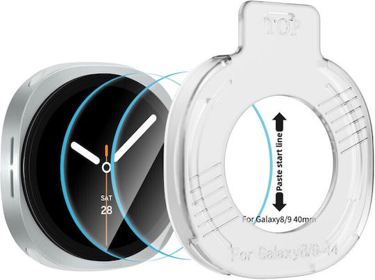 Tech-Protect Easy Set+ Samsung Galaxy Watch 8 9 40 мм Прозрачни 2 Броя