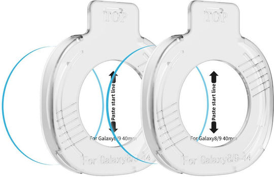 Tech-Protect Easy Set+ Samsung Galaxy Watch 8 9 40 мм Прозрачни 2 Броя
