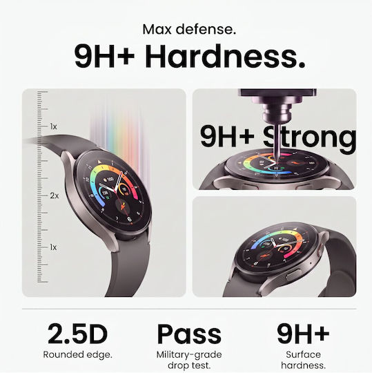 Tech-Protect Easy Set+ Samsung Galaxy Watch 8 9 40 мм Прозрачни 2 Броя