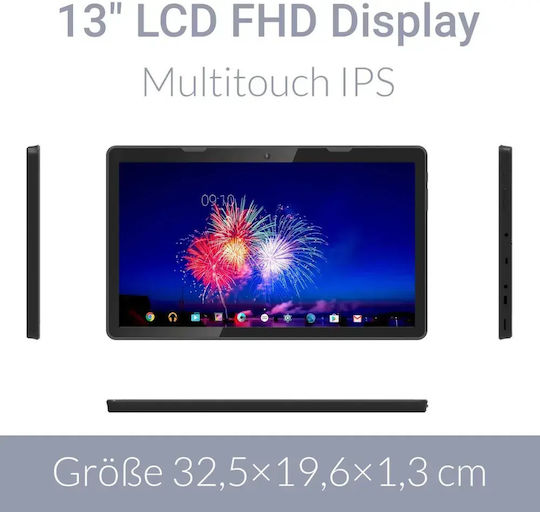 Megapad 1333 Pro 2 13.3" Tablet (6GB/128GB) Black