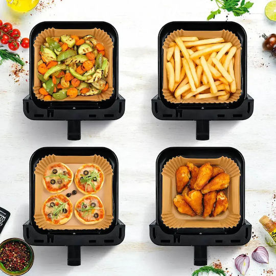 AirCook DualHeat QD65 XXL Air Fryer 6.5 L Silver