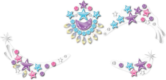 Avenir Face Gems-stars Kids Tattoos