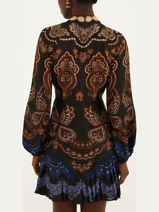 Farm Rio Summer Mini Dress Nicole Black Farm Rio Summer Mini Dress Nicole Black