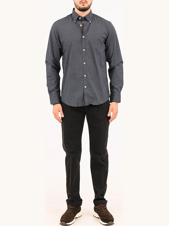 Long Sleeve Regular Fit Shirt Dark Blue