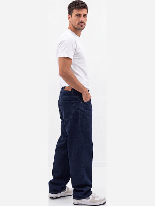 Ανδρικό Παντελόνι Τζιν Baggy Deep Blue