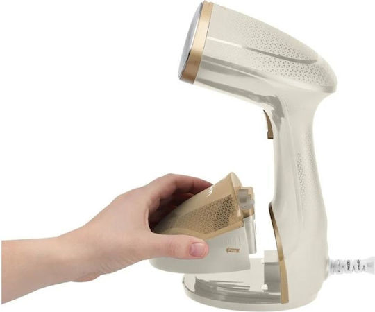 Aparat de Călcat cu Abur de Mână 1600 W cu Rezervor de 250 ml Auriu