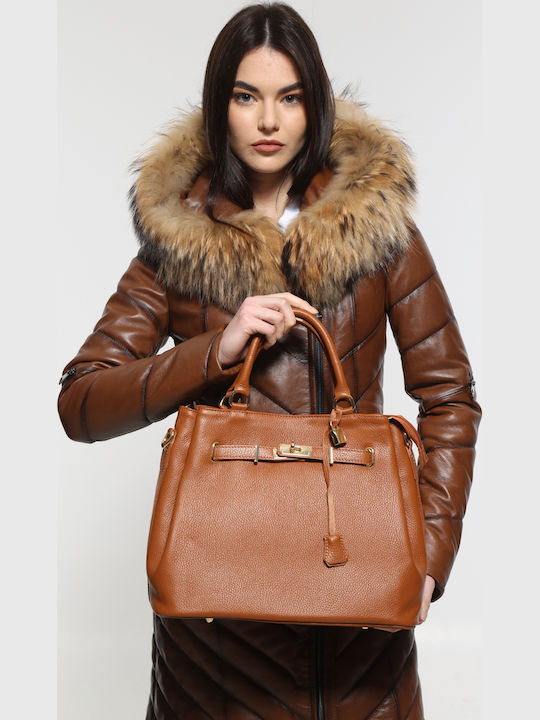 Leather Women's Bag Olive