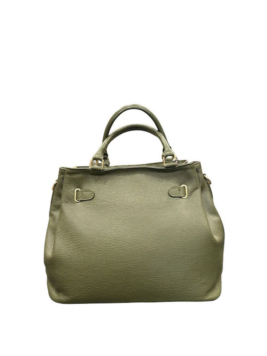 Leather Women's Bag Olive