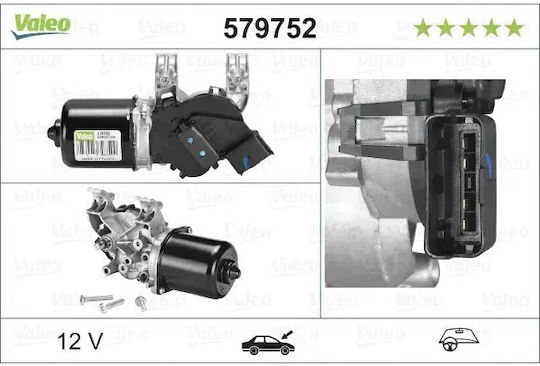 Valeo Motor pentru ștergătoarele de parbriz 579752