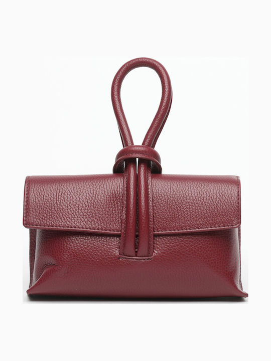 Leather Women's Flap Bag Olive