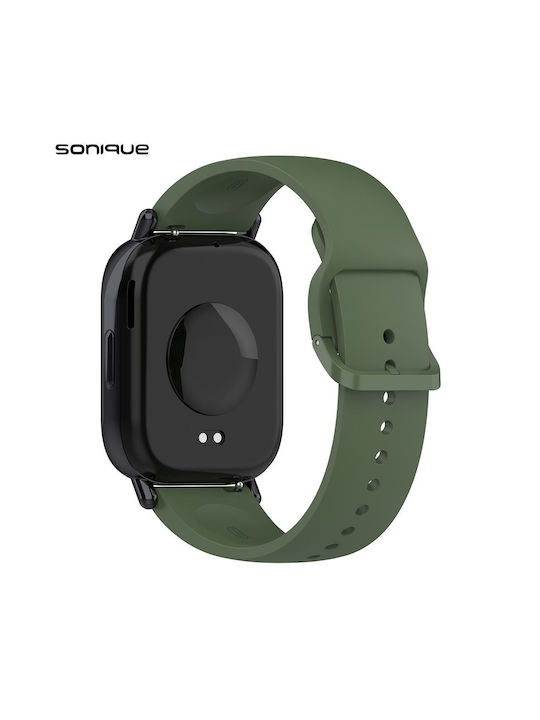 Λουράκι Σιλικόνης Soft Band Sonique Xiaomi Redmi Watch 5 Active Redmi Watch 5 Lite Πράσινο Σκούρο