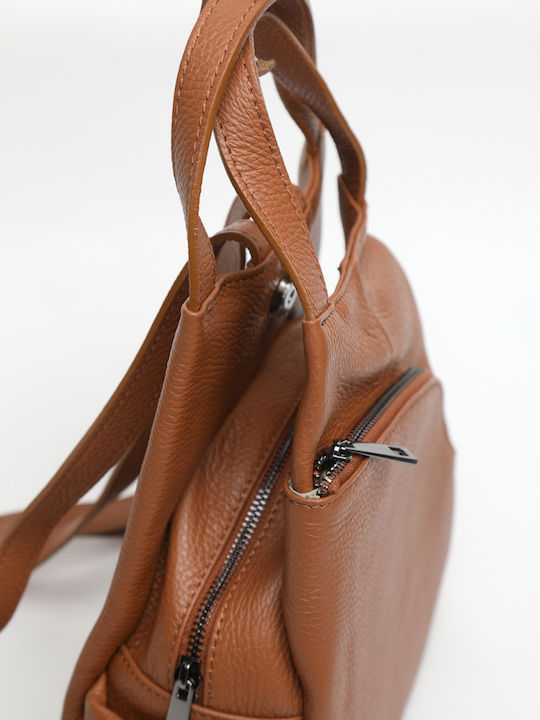 Hellblaue Damen-Ledertasche