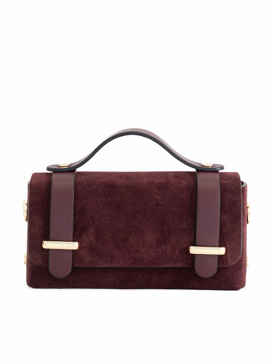 Leather Women's Flap Bag Olive