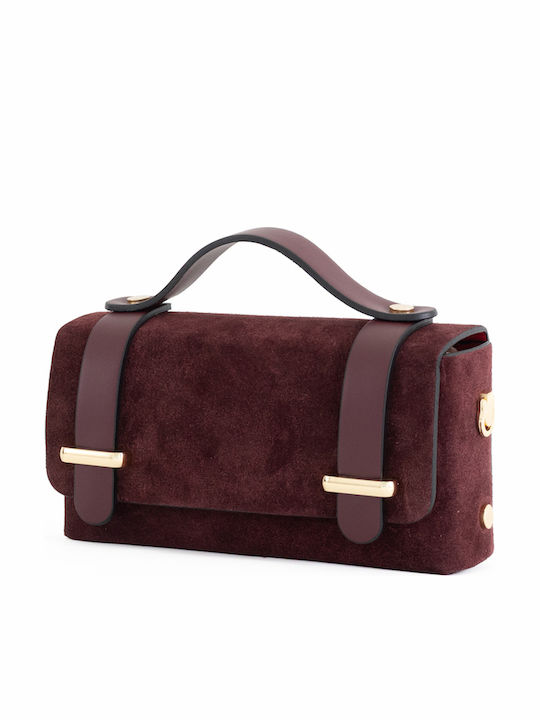 Leather Women's Flap Bag Olive