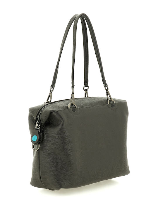 Leather Women's Tote Bag Suede Cappuccino