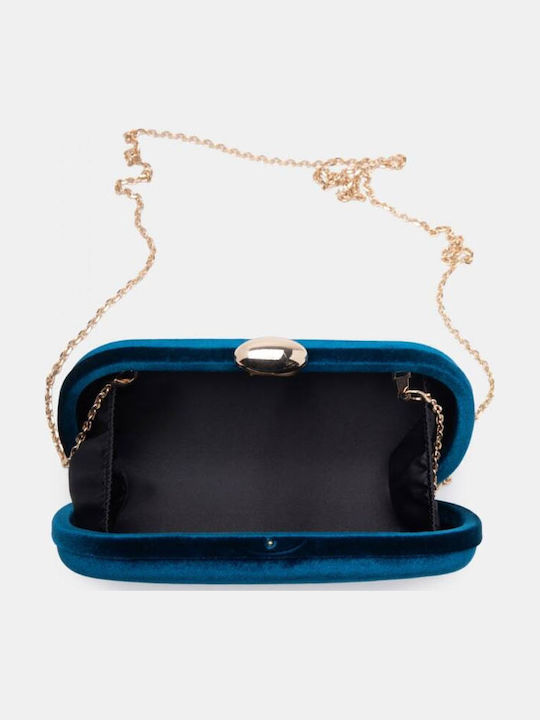 Women's Petrol Blue Clutch