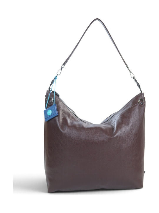 Leather Women's Bag Moka