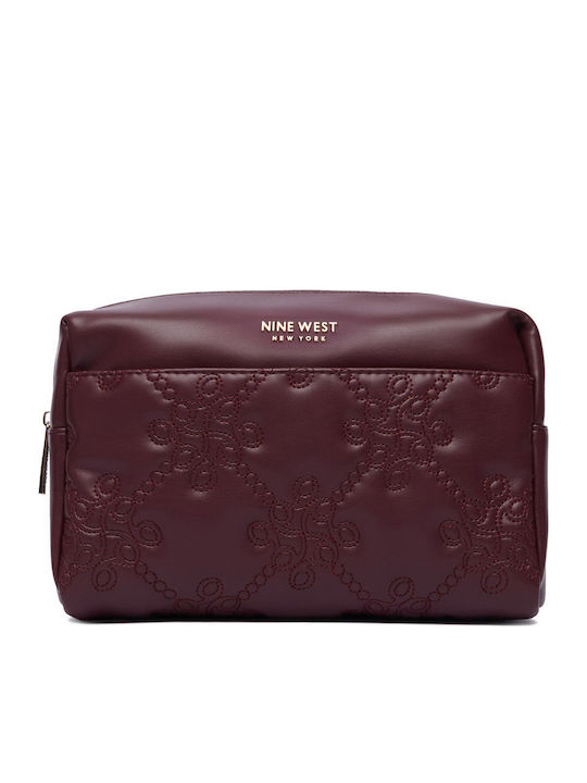 Nine West Women's Burgundy Toiletry Bag 5907964469346