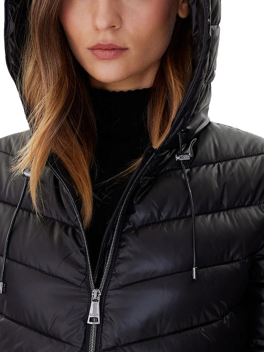 Damen-Winterjacke Dkny Dlempv38-blk-m