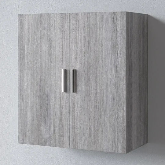 Martin ALON 5 Badezimmerschrank Wäscherei B60xT31xH70cm Gray