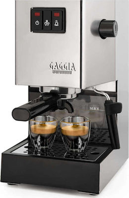 Gaggia 610100213 RI9403-11 Espressomaschine 1300W Druck 15.0bar für Cappuccino Silber